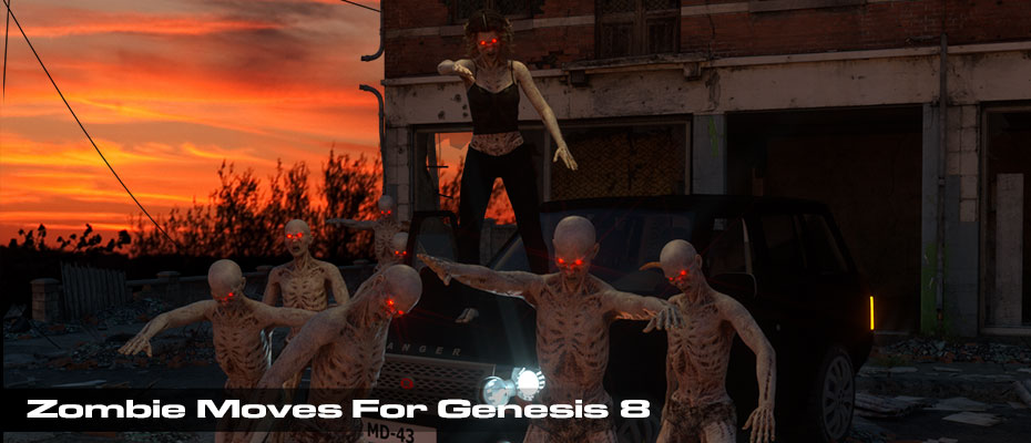 Zombie Moves For Genesis 8